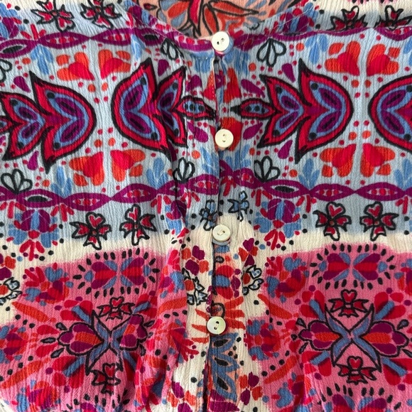 Altar'd State Multicolor Floral romper - Picture 2 of 6